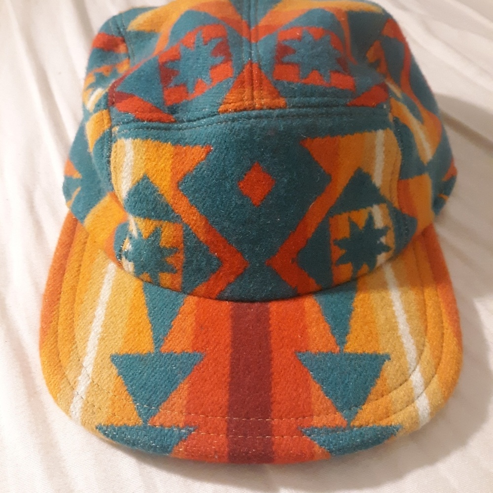 Vintage Ralph Lauren hand stitched 5-panel Aztec
